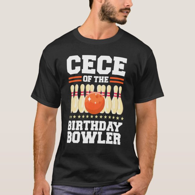 Camiseta Cece Of Birthday Bowling Fiesta (Anverso)