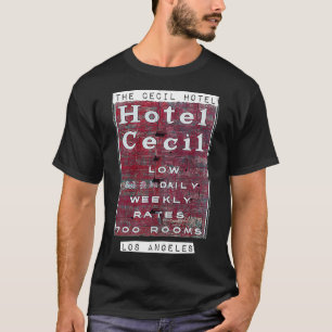Camiseta Cecil Hotel Los Angeles Cecil Premium