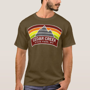 Camiseta Cedar Creek State Park West Virginia Mountains WV 