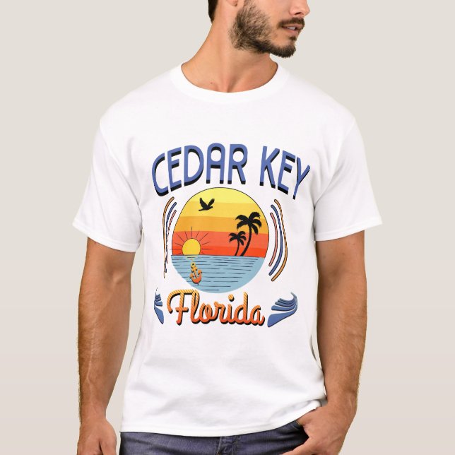 Camiseta Cedar Key, Florida (Anverso)