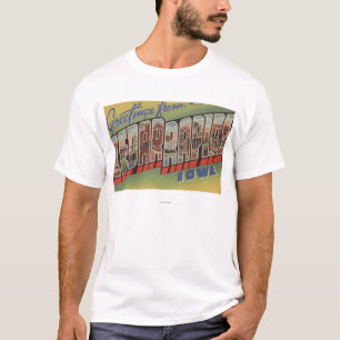Camiseta Cedar Rapids, Iowa - escenas grandes de la letra