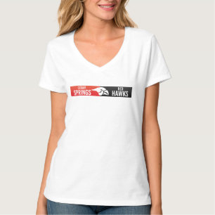 Camiseta Cedar Springs Red Hawks #3