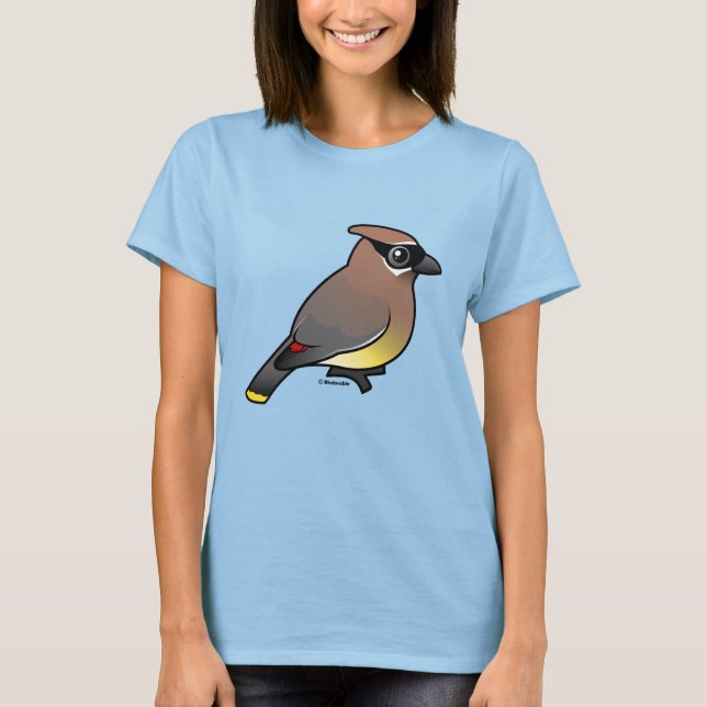 Camiseta Cedar Waxwing (Anverso)