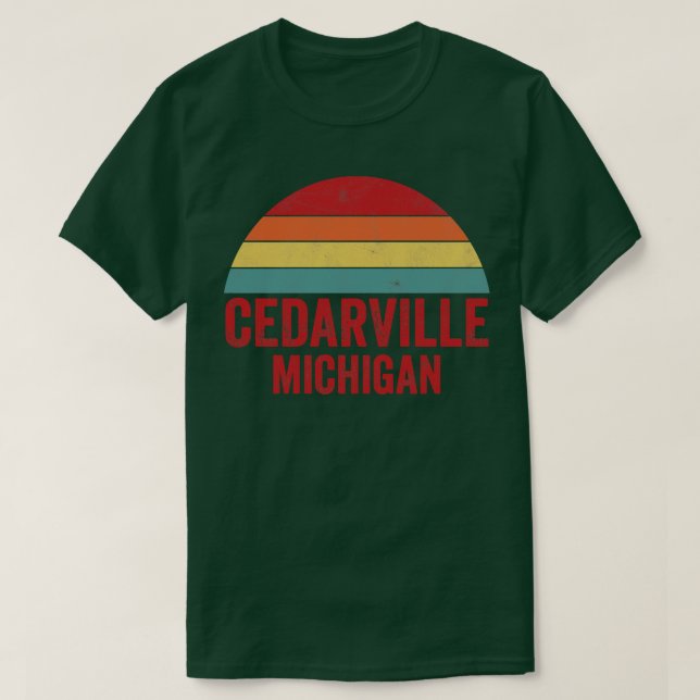 Camiseta Cedarville Michigan (Diseño del anverso)