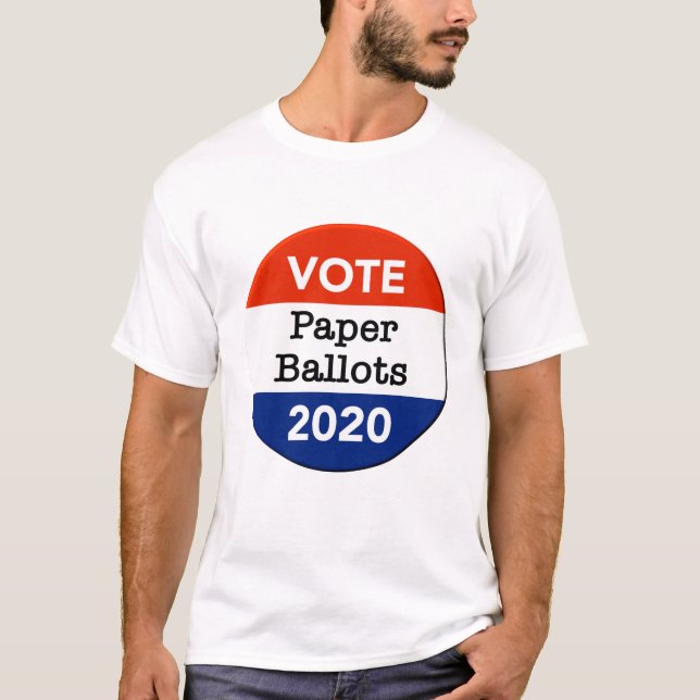 Camiseta Cédulas electorales 2020 (Anverso)