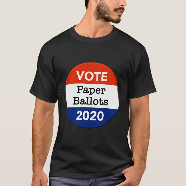 Camiseta Cédulas electorales 2020 (Anverso)
