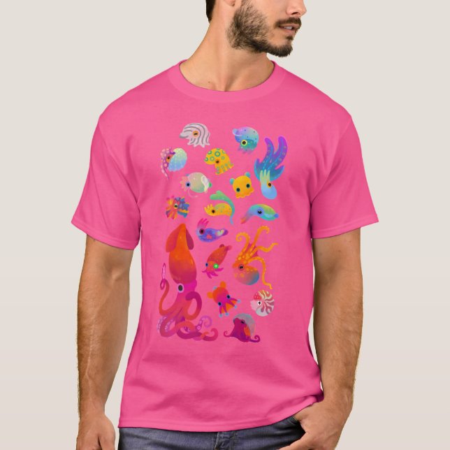 Camiseta Cefalopodo (Anverso)