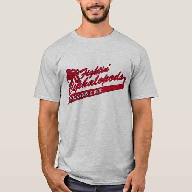 Camiseta Cefalópodos de Fightin de la universidad de (Anverso)