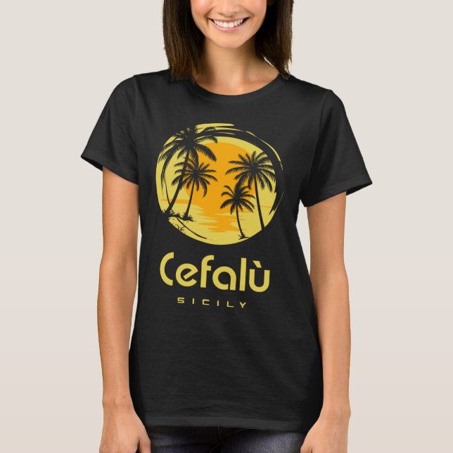 Camiseta Cefalù Sicily (Anverso)