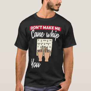 Camiseta Ceguera Braille Para Los Ciegos
