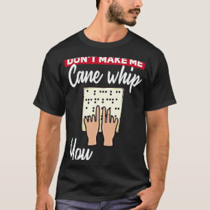 Camiseta Ceguera Braille Para Los Ciegos