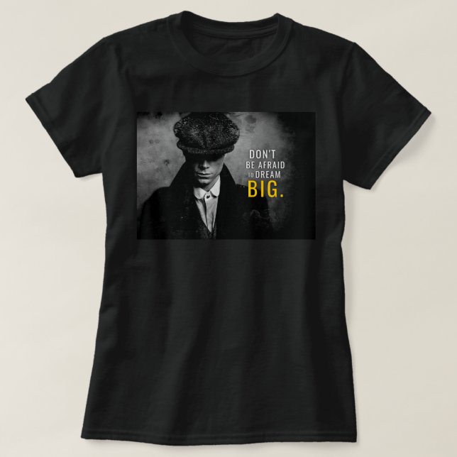 Camiseta Ceguera Retro Peaky Impresionante Para Ventilador  (Diseño del anverso)