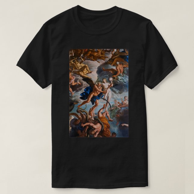 Camiseta Ceiling Painting Greek Gods Goddess Chatsworth Hou (Diseño del anverso)