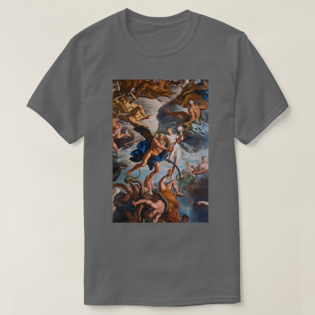 Camiseta Ceiling Painting Greek Gods Goddess Chatsworth Hou (Diseño del anverso)
