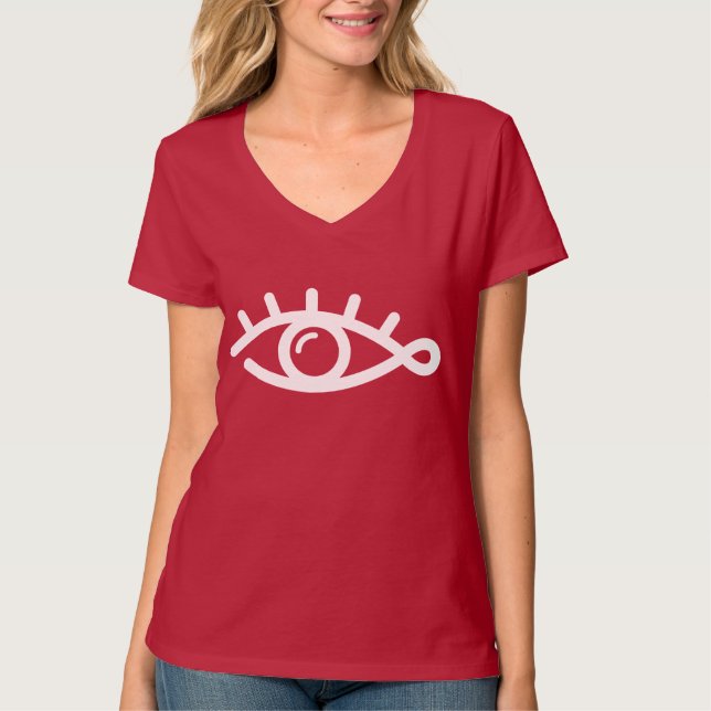 Camiseta Cejas mínimas (Anverso)