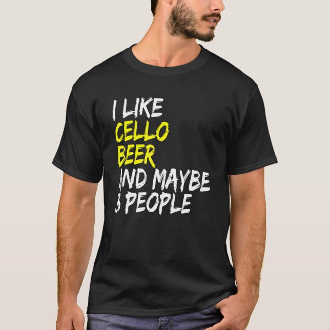 Camiseta Celda Bebe Drinker Cello Violoncello Cellist (Anverso)
