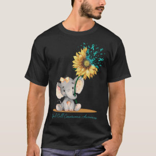 Camiseta CELDA RENAL CARCINOMA SENSIBILIZACIÓN Cute Elephan