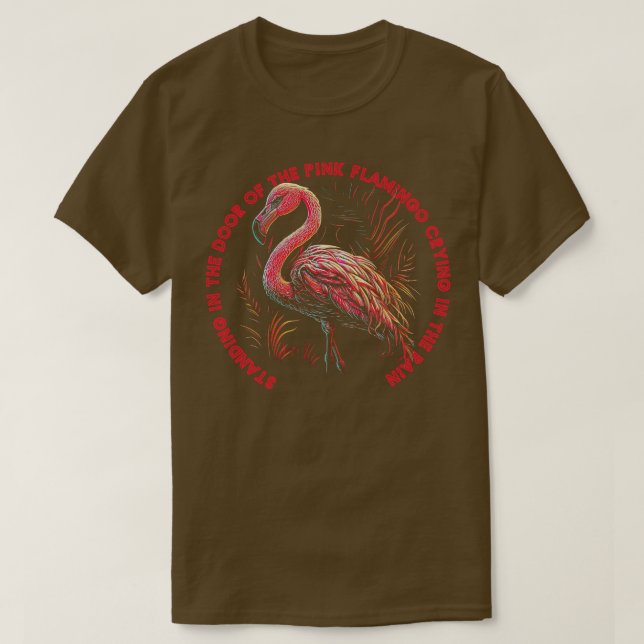 Camiseta Celda suave dice adiós a la ola de saludos (Diseño del anverso)