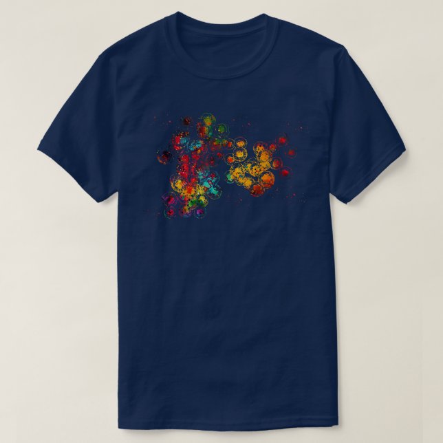 Camiseta Celdas Stem (Diseño del anverso)