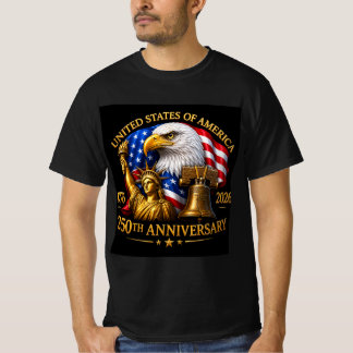 Camiseta ¡Celebra 250 Años de Libertad! 🇺🇸