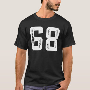 Camiseta Celebra 68 Happy B Day Fiesta Fun Font