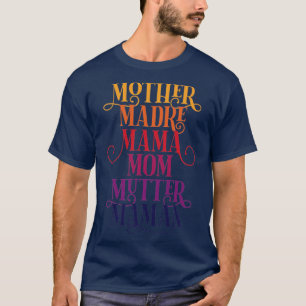 Camiseta Celebra a tu madre madre madre mamá mutter Maman