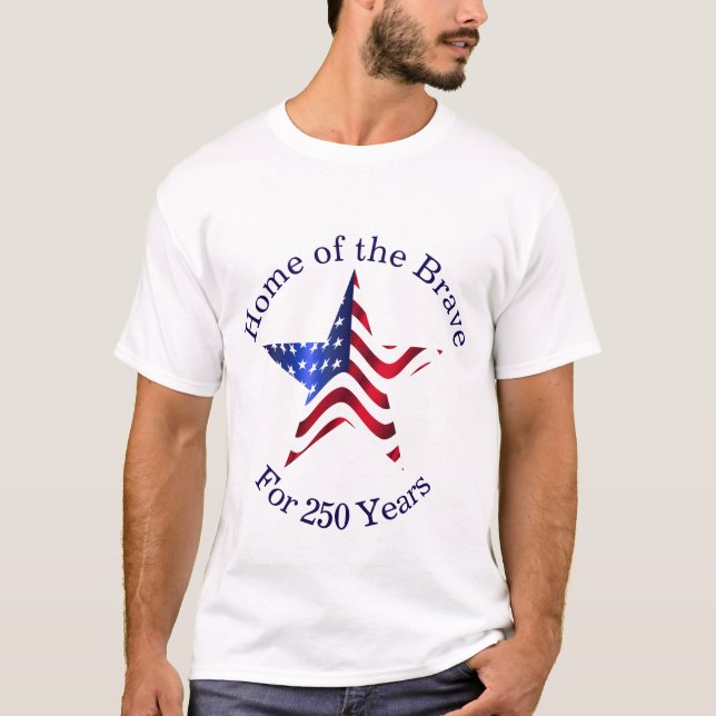 Camiseta Celebra América 250 #37 (Anverso)