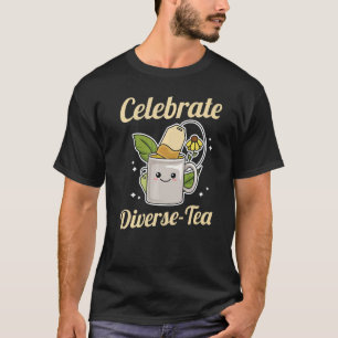 Camiseta Celebra Diversas Bolsas De Té Para Una Bolsa De Té