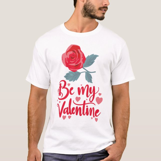 Camiseta Celebra el amor con el El día de San Valentín (Anverso)