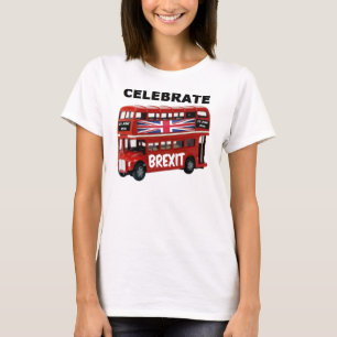 Camiseta celebra el autobús Brexit