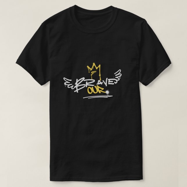 Camiseta “Celebra el Coraje: Nuestro Espíritu Valiente” (Diseño del anverso)