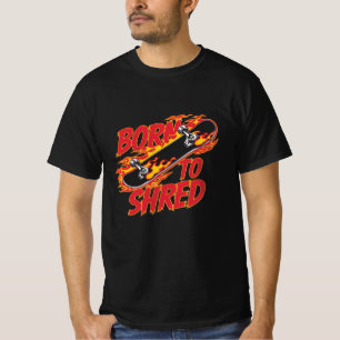 Camiseta Celebra el Skateboarding con arte retro y moderno