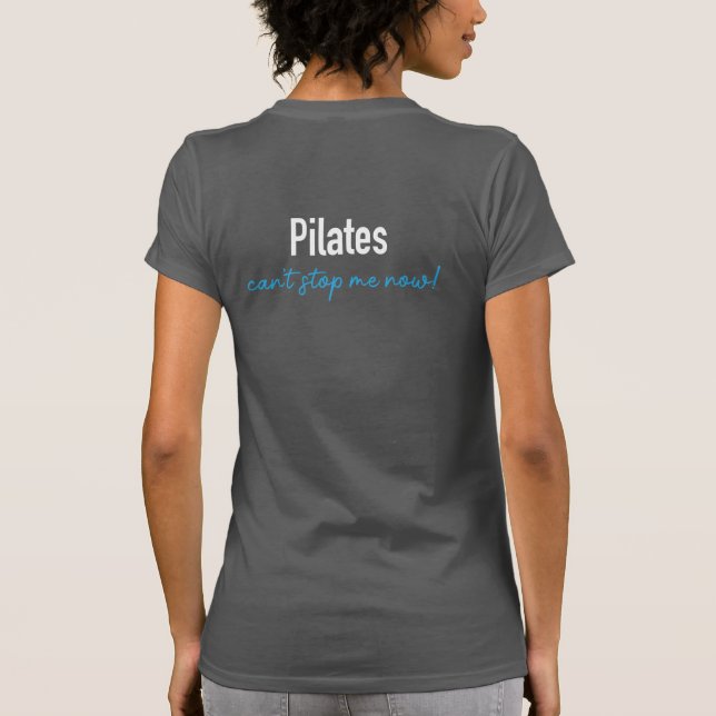 Camiseta Celebra tu clase número 100 de Pilates con esta ca (Reverso)