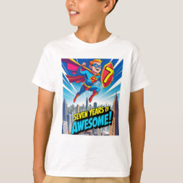 Camiseta Celebra tu cumpleaños con superman