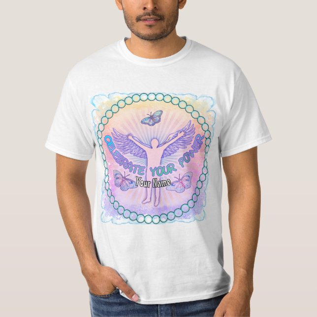 Camiseta Celebra tu poder (Anverso)