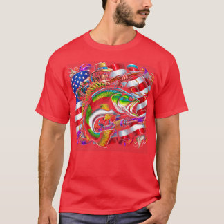Camiseta Celebra y muestra tu amor por pescar con esto