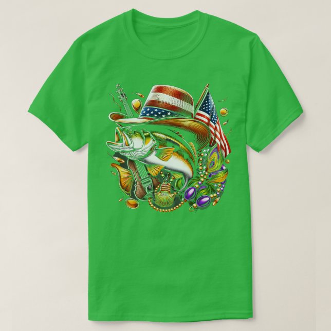 Camiseta Celebra y muestra tu amor por pescar con esto (Diseño del anverso)