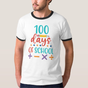 Camiseta Celebración de 100 Días de Escuela