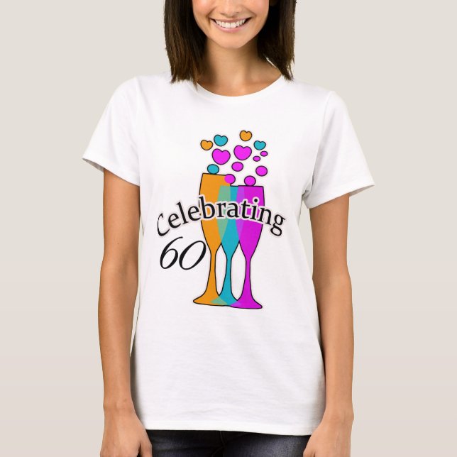 Camiseta Celebración de 60 (Anverso)