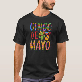 Camiseta Celebración de Cinco De Mayo