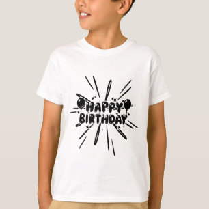 Camiseta  Celebración de Cumpleaños 