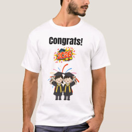 Camiseta Celebración de graduación de la promoción de 2026