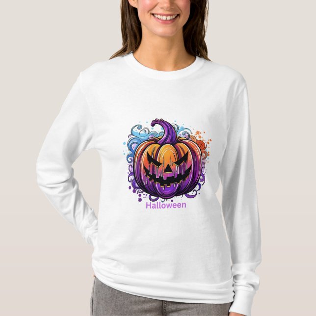 Camiseta Celebración de Halloween (Anverso)