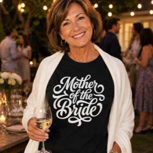 Camiseta Celebración de la boda de la madre de la novia