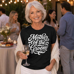 Camiseta Celebración de la Boda de la Madre del Novio