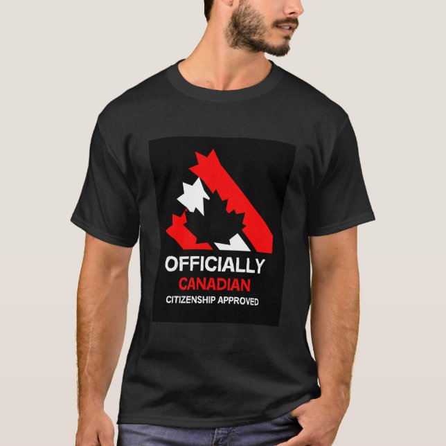 Camiseta Celebración de la ciudadanía canadiense (Anverso)