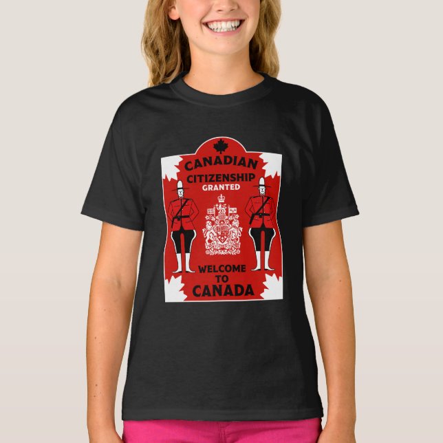 Camiseta Celebración de la ciudadanía canadiense (Anverso)