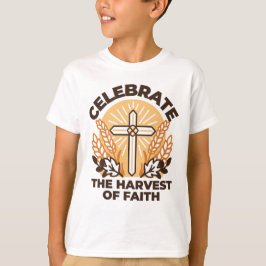 Camiseta Celebración de la cosecha de la fe - Arte Inspirad