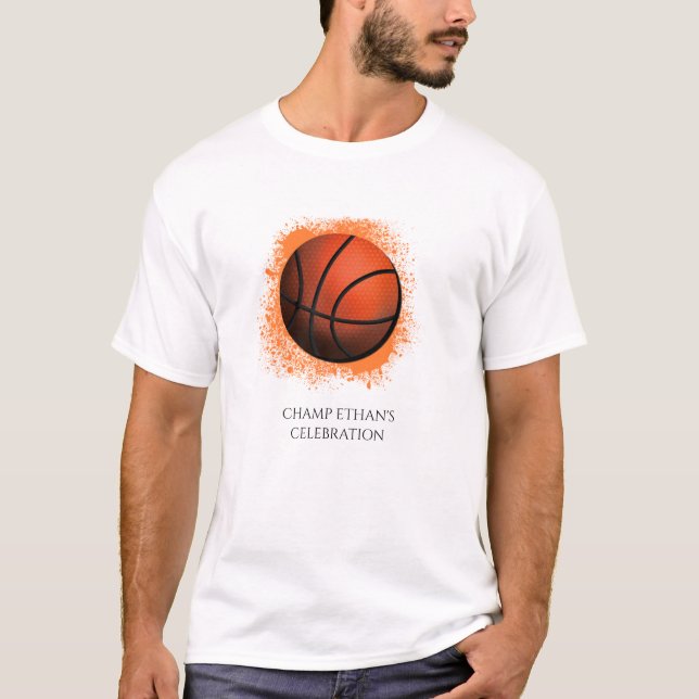 Camiseta celebración de la escapada del campeón de balonces (Anverso)