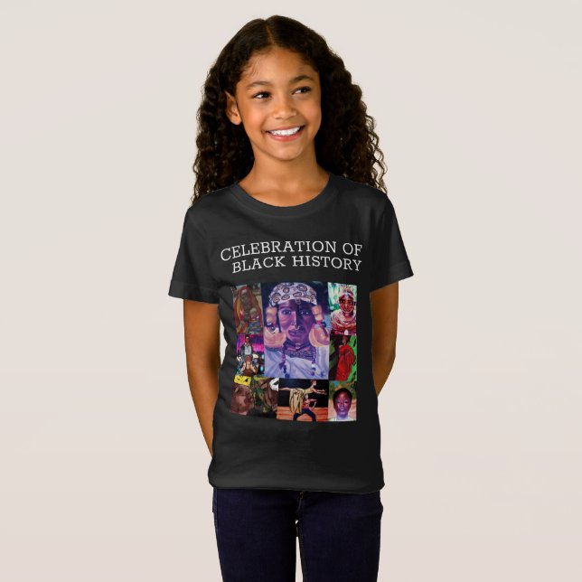 CAMISETA CELEBRACIÓN DE LA HISTORIA NEGRA AFRICANA (Anverso completo)